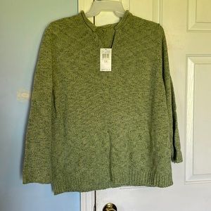 Carolyn Taylor woman 3X green acrylic  sweater